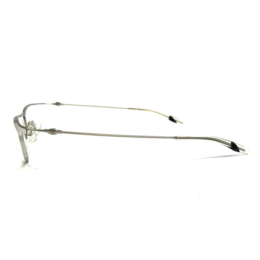 Calvin Klein Eyeglasses Frames ck5303 044 Silver Semi Rimmed Wire Rim 53-17-135
